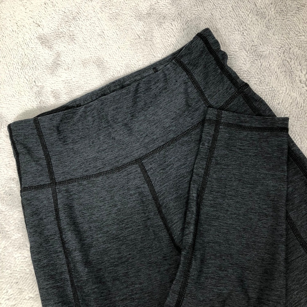 Avia Leggings Womens XS Gray Melange High Rise Active Yoga Pants AVL38102M